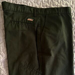 Dickies Men's Black Double Knee Pants